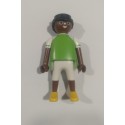 PLAYMOBIL FIGURA HOMBRE NEGRO EN CAMISETA - 28/4/21