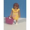 PLAYMOBIL FIGURA MUJER CON VESTIDO Y BOLSO  - 1/5/21