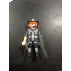 PLAYMOBIL FIGURA POLICIA SWAT CON PISTOLA Y RIFLE - 26/12/19