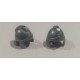 PLAYMOBIL PAREJA DE CASCOS ROMANOS PLATA - 1/5/21