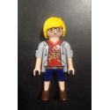 PLAYMOBIL FIGURA CHICO RUBIO CON GAFAS - 1/5/21