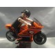 PLAYMOBIL FIGURA LADRON CON MOTO - 1/5/21