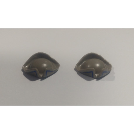 PLAYMOBIL PAREJA GORROS PIRATA GRISES - 14/12/19