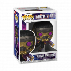 FUNKO POP MARVEL WHAT IF .. ?T CHALLA STAR LORD
