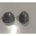PLAYMOBIL PAREJA CASCO MEDIEVAL CERRADO PLATA - 4/8/21