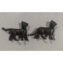 PLAYMOBIL PAREJA GATO NEGRO  - 4/8/21