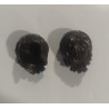 PLAYMOBIL PAREJA PELO NEGRO RIZADO  - 4/8/21