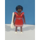 PLAYMOBIL CHICA NEGRA CON VESTIDO -  27/3/19