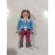 PLAYMOBIL CHICA MODERNA CAMISETA AZUL Y BOTAS - 17/11/21