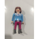 PLAYMOBIL CHICA MODERNA CAMISETA AZUL Y BOTAS - 17/11/21