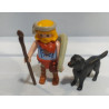 PLAYMOBIL ALDEANO CON PERRO  - 17/11/21