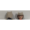 PLAYMOBIL PAREJA CABEZA DE LOBO GRIS ( NO INCLUYE FIGURA ) - 17/11/21