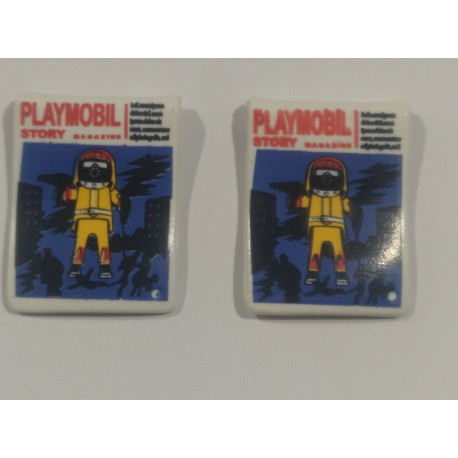 PLAYMOBIL PAREJA PERIODICO REGRESO AL FUTURO - 17/11/21