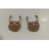 PLAYMOBIL PAREJA BARBAS MARRONES FRONDOSAS - 17/11/21