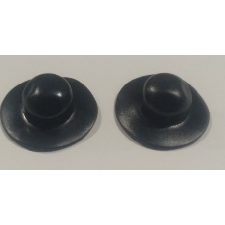 PLAYMOBIL PAREJA GORRO NEGRO OESTE CON ALA , CURA WESTERN - 23/11/21