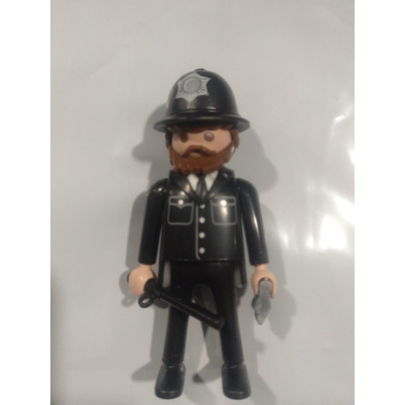 PLAYMOBIL POLICIA BOBBY INGLES CON PORRA Y PITO - 23/11/21