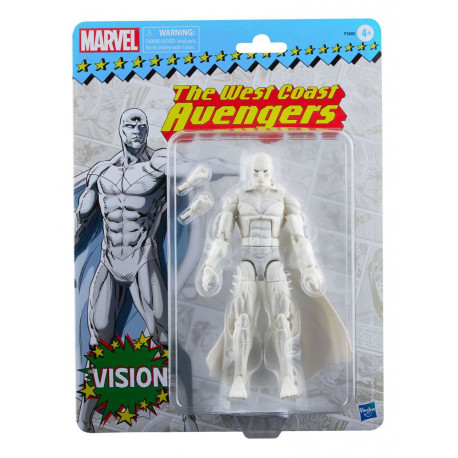 HASBRO Marvel Legends Retro Collection Series Figura 2022 Vision (The West Coast Avengers) 15 cm