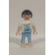 PLAYMOBIL FIGURA NIÑO CHINO CON CAMISETA ALINIGENA - 10/2/22
