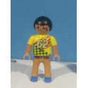 PLAYMOBIL NUEVO NIÑO MORENO CON CARA MIEDO - 15/2/22