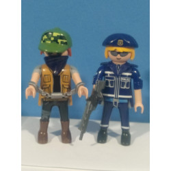 PLAYMOBIL MUJER POLICIA Y LADRON - 15/2/22