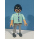 PLAYMOBIL FIGURA HOMBRE CON CORBATA Y GAFAS - 15/2/22