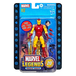 HASBRO Marvel Legends 20th Anniversary Series 1 Figura 2022 Iron Man 15 cm
