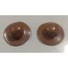 PLAYMOBIL PAREJA SOMBRERO OESTE ALTO MARRON - PIEZAS 20/3/22