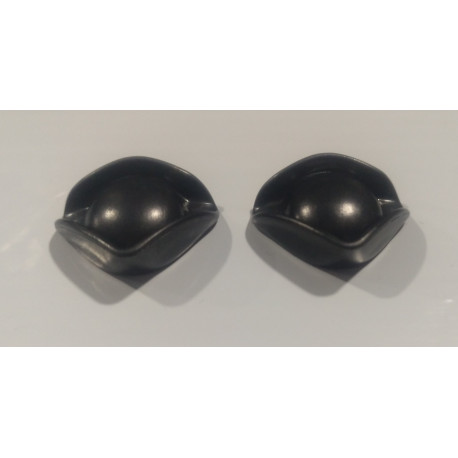 PLAYMOBIL PAREJA GORRO PIRATA TRICORNIO GRIS OSCURO - PIEZAS 20/3/22