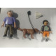PLAYMOBIL  HOMBRE CON PERRO Y NIÑO - 28/11/21