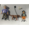 PLAYMOBIL  HOMBRE CON PERRO Y NIÑO - 28/11/21