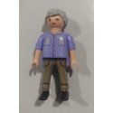 PLAYMOBIL FIGURA CITY HOMBRE PELO GRIS  - 28/11/21