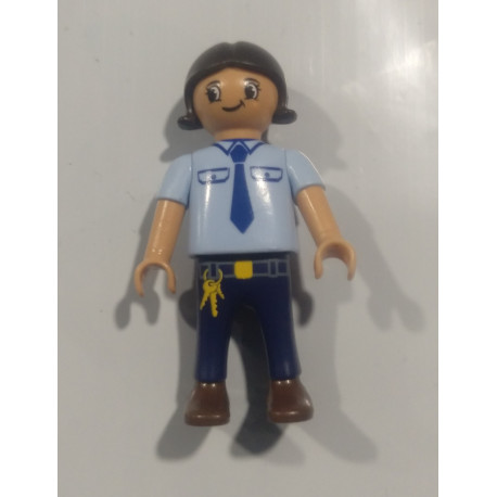 PLAYMOBIL NIÑA DUCK ON CALL VESTIDA DE POLICIA  - 28/11/21