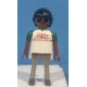 PLAYMOBIL FIGURA CHICO MODERNO NEGRO CON GAFAS  - 27/5/21