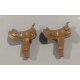 PLAYMOBIL PAREJA  SILLA CABALLO MARRON TERCERA GENERACION - PIEZAS 20/3/22