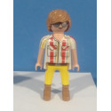 PLAYMOBIL FIGURA CITY HOMBRE CON GAFAS Y PELO MARRON  - 28/11/21