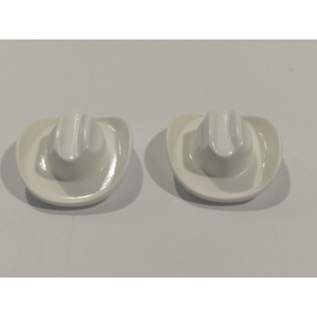 PLAYMOBIL PAREJA SOMBRERO OESTE BLANCO - PIEZAS 26/1/22