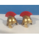 PLAYMOBIL PAREJA CASCO ROMANO DORADO COMPLETO - 27/5/21