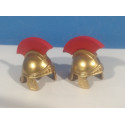PLAYMOBIL PAREJA CASCO ROMANO DORADO COMPLETO - 27/5/21