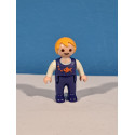 PLAYMOBIL FIGURA BEBE RUBIO CON TRAJE AZUL - 13/8/21