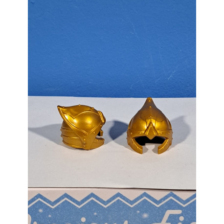 PLAYMOBIL PAREJA CASCO NOVELMORE DORADO - 13/8/19
