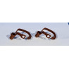PLAYMOBIL PAREJA CARTUCHERA OESTE MARRON - 25/5/20