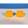 PLAYMOBIL PAREJA FALDA AMARILLA PARA EGIPCIO , ESCLAVOS , BELEN  - 16/2/19