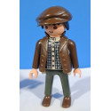 PLAYMOBIL FIGURA CAMIONERO VICTORIANO CON GORRA - 27/7/21