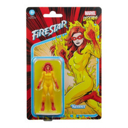 HASBROI Marvel Legends Retro Collection Figura 2022 Marvel's Firestar 10 cm