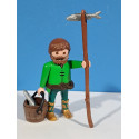 PLAYMOBIL ALDEANO , PESCADOR , BELEN - 18/8/22
