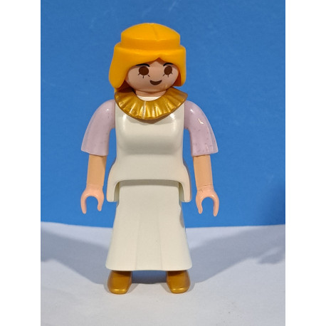 PLAYMOBIL PRINCESA MEDIEVAL CON COLLAR DORADO - 30/8/22