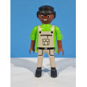 PLAYMOBIL MECANICO NEGRO- 30/8/22