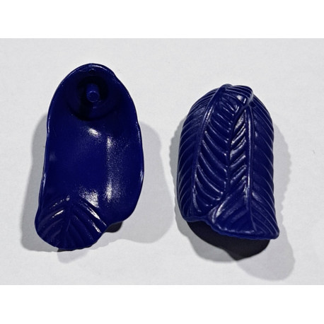 PLAYMOBIL PAREJA PLUMA MEDIEVAL AZUL -30/8/22