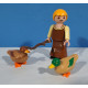 PLAYMOBIL NIÑO MEDIEVAL CON PATOS , BELEN - 30/8/22