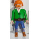 PLAYMOBIL ASTERIX Y OBELIX PIRATAS - PIRATA CON BIGOTE NARANJA - 13/2/19